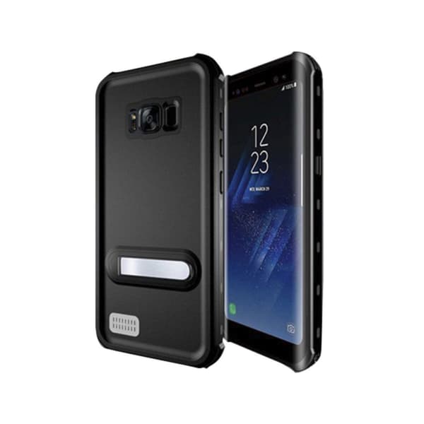 Vanntett etui Samsung Galaxy S8+ KSIX Aqua Case Svart Gjennomsiktig