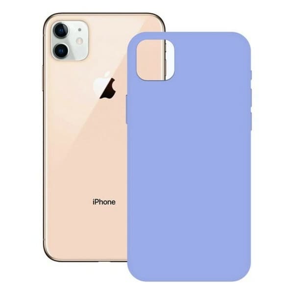 Mobildeksel iPhone 12 Pro KSIX Soft Silicone iPhone 12, 12 Pro - Lavendel