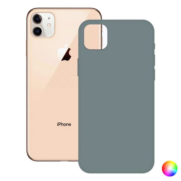 Mobildeksel iPhone 12 Pro KSIX Soft Silicone iPhone 12, 12 Pro - Lavendel