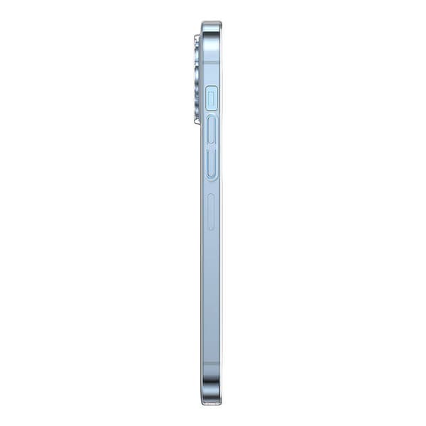 Puhelinkuori Baseus Crystal Clear for 13 Pro Max (läpinäkyvä) +kokokarkaistu näytönsuoja + puhdistussarja