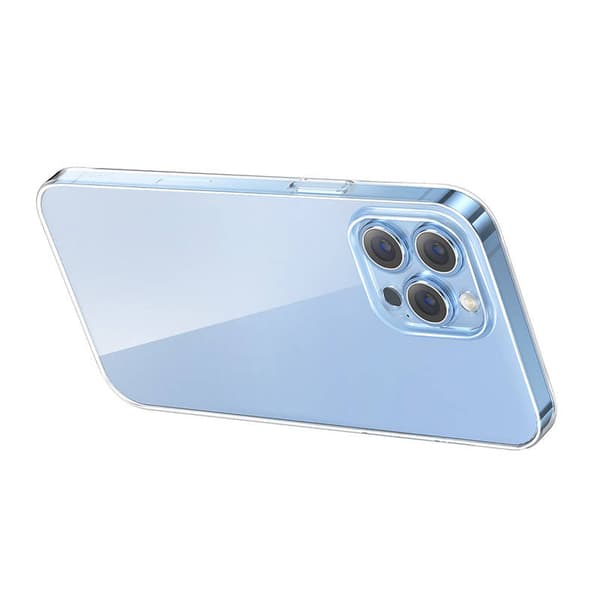 Puhelinkuori Baseus Crystal Clear for 13 Pro Max (läpinäkyvä) +kokokarkaistu näytönsuoja + puhdistussarja
