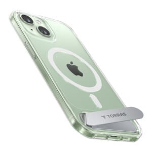 Torras telefondeksel UPRO Pstand for iPhone 15 (gjennomsiktig