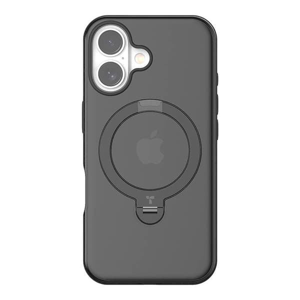 Kotelo Torras Ostand Spin dla iPhone 16 Plus (Czarne)