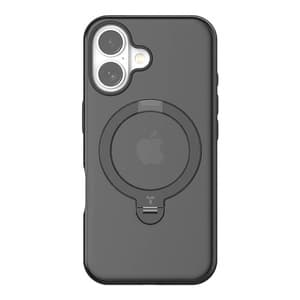 Kotelo Torras Ostand Spin dla iPhone 16 Plus (Czarne)