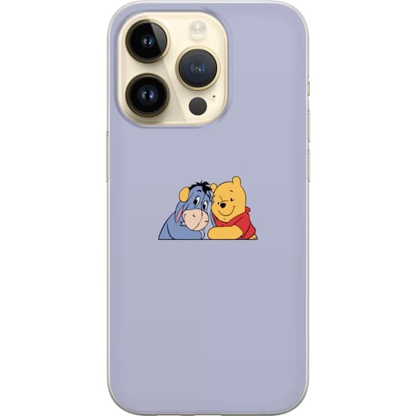 Apple iPhone 14 Pro Gennemsigtig cover Nalle Puh og Æsel
