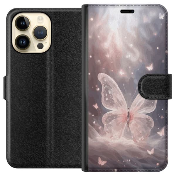 Apple iPhone 14 Pro Max Lompakkokotelo Perhonen