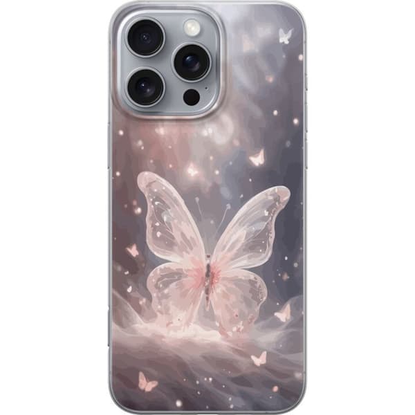 Apple iPhone 16 Pro Max Läpinäkyvä kuori Perhonen