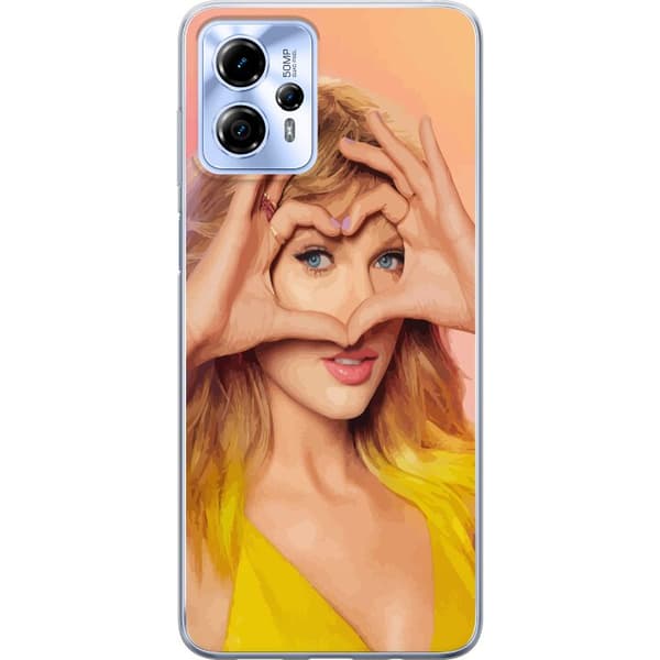 Motorola Moto G13 Läpinäkyvä kuori Taylor Swift
