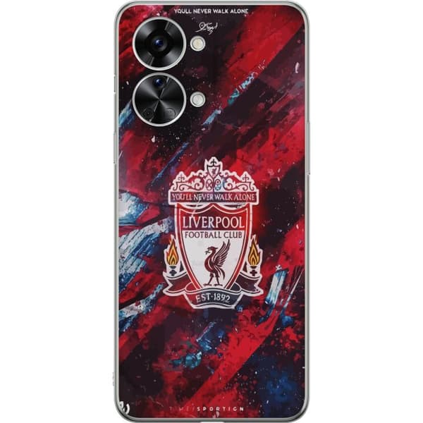OnePlus Nord 2T Gennemsigtig cover Liverpool