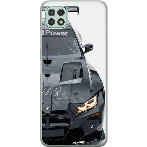 Samsung Galaxy A22 5G Gennemsigtig cover BMW