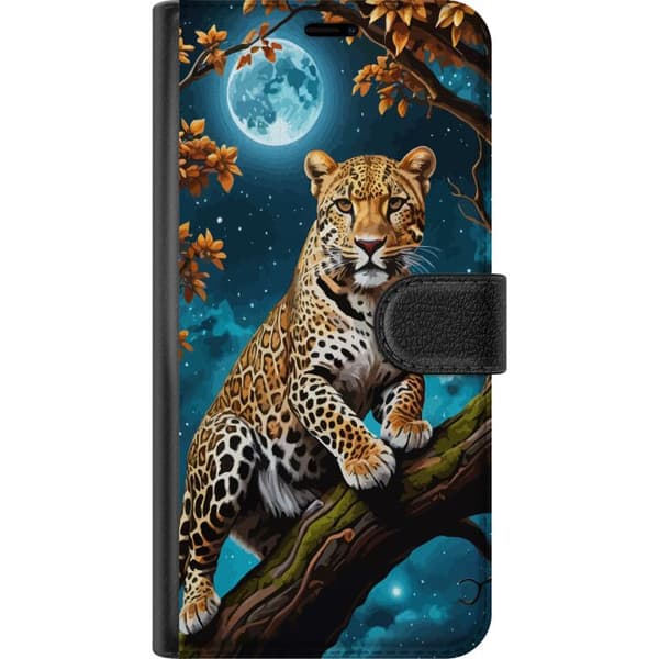Sony Xperia 1 VI Lompakkokotelo Leopard