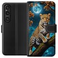 Pikkukuva 1 / 3: Sony Xperia 1 VI Lompakkokotelo Leopard