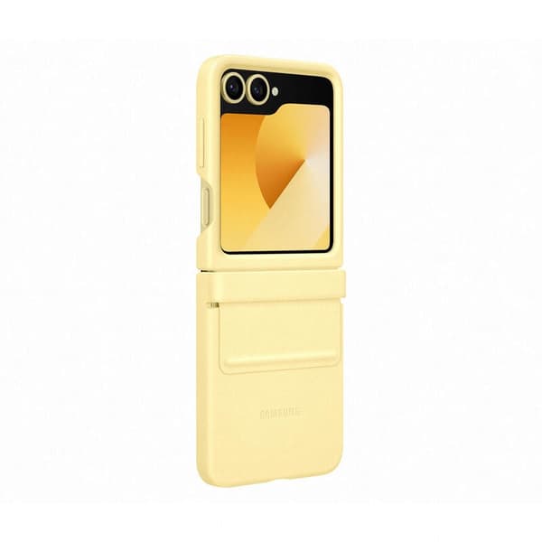 Samsung Galaxy Flip 6 Eco Leather Telefon Etui
