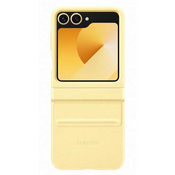 Samsung Galaxy Flip 6 Eco Leather Telefon Etui