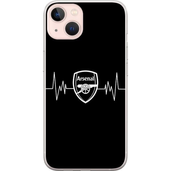 Apple iPhone 13 mini Gennemsigtig cover Arsenal