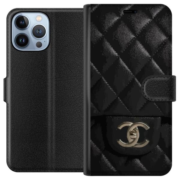 Apple iPhone 13 Pro Max Lommeboketui Chanel Svart
