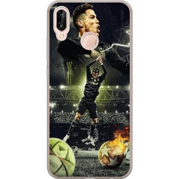 Huawei P20 lite Gjennomsiktig deksel Ronaldo
