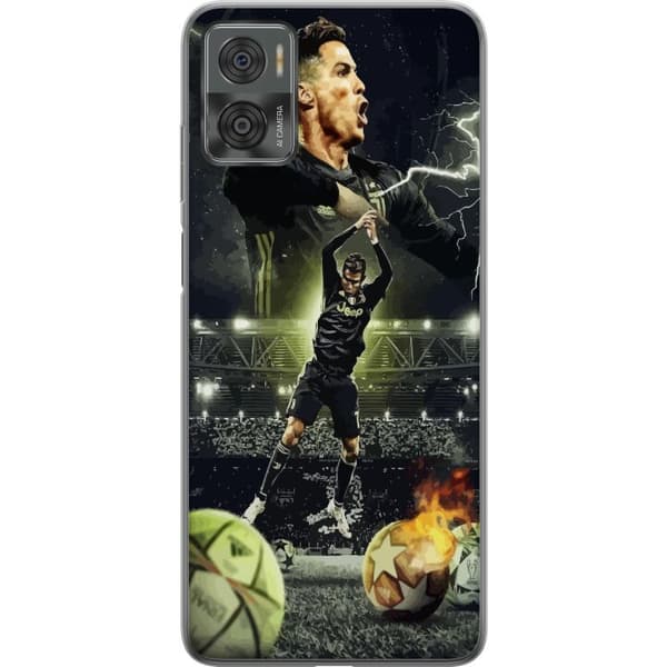 Motorola Moto E22i Gennemsigtig cover Ronaldo