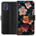 Miniatyrbild 1 av 3: Motorola Moto G73 Plånboksfodral Blommor