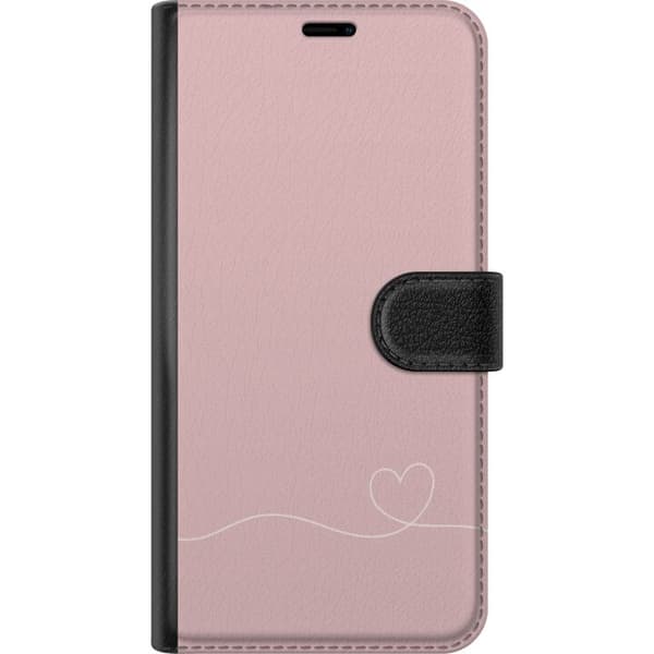 OnePlus 8T Lompakkokotelo Ruusunpunainen Aivot Suunnittelu