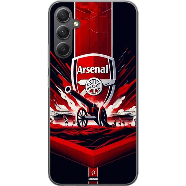 Samsung Galaxy A25 Gennemsigtig cover Arsenal