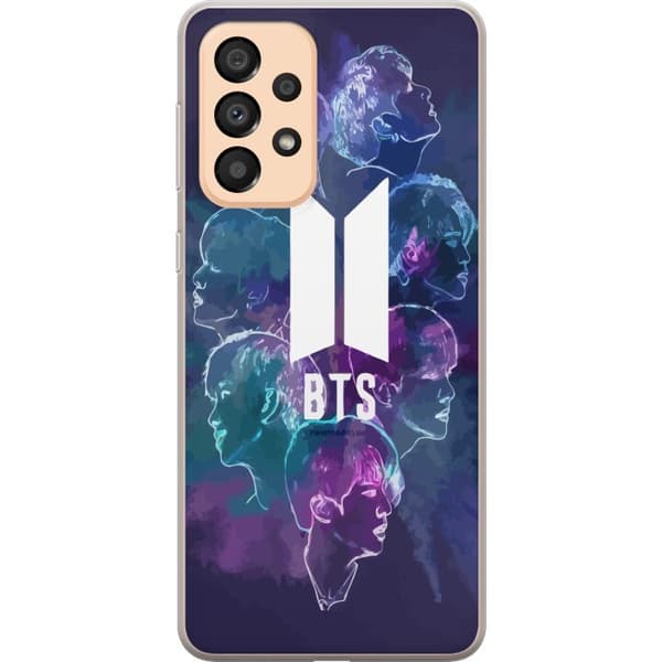 Samsung Galaxy A33 5G Gennemsigtig cover BTS