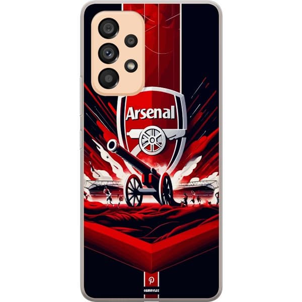 Samsung Galaxy A53 5G Gjennomsiktig deksel Arsenal