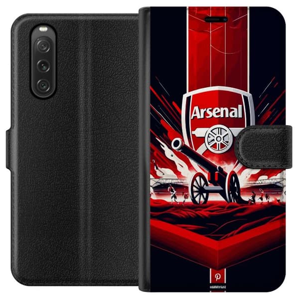 Sony Xperia 10 V Tegnebogsetui Arsenal