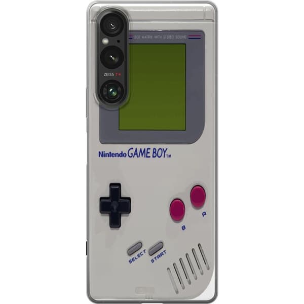 Sony Xperia 1 V Gennemsigtig cover Game Boy