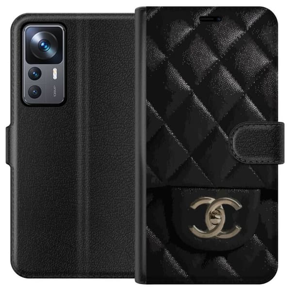 Xiaomi 12T Pro Plånboksfodral Chanel Black