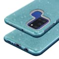 Miniatyrbild 2 av 4: Fodral till Samsung Galaxy A21s Glitter Avtagbar silikon Halvstyv blå