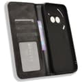Pikkukuva 5 / 7: SKALO Nothing Phone (2a) Plus Kohokuvioitu Premium lompakkokotelo - Musta