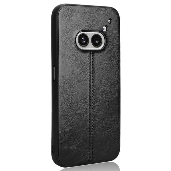 SKALO Nothing Phone (2a) Plus PU-nahkainen hybridikuori - Musta