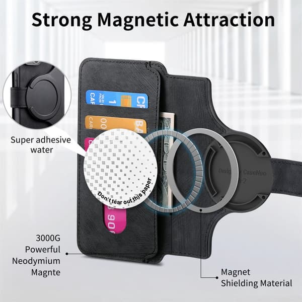 INF Magnetisk deksel til iPhone - Svart iPhone 16 Pro Max