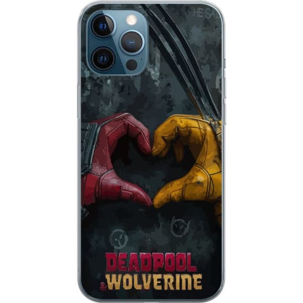 Apple iPhone 12 Pro Gennemsigtig cover Wolverine Deadpool