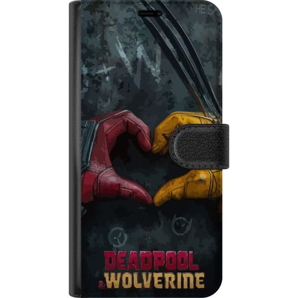 Samsung Galaxy A32 5G Lompakkokotelo Wolverine Deadpool