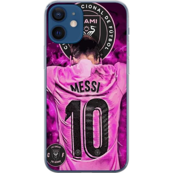 Apple iPhone 12 mini Genomskinligt Skal Messi