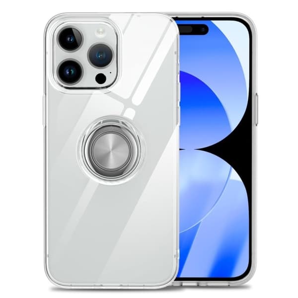 IPhone 15 Plus skal med en ring - Transparent