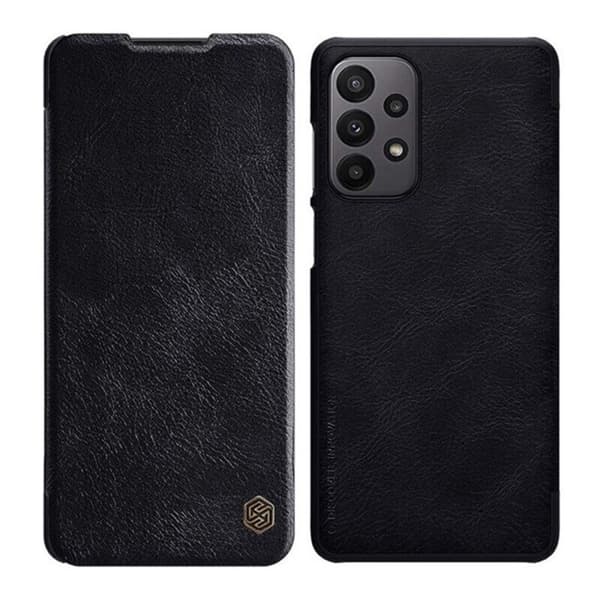 Fodral till iPhone 16 Pro Max Qin Prop Vanligt läderfodral - Nillkin - BlackActive