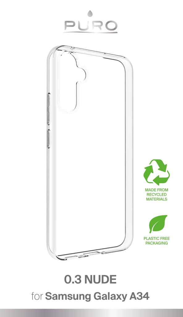 Samsung Galaxy A34 0.3 Nude, transparent