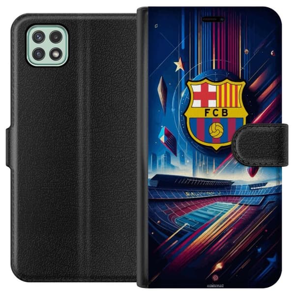 Samsung Galaxy A22 5G Tegnebogsetui FC Barcelona