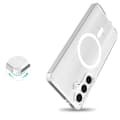Miniatyrbild 4 av 5: Mobique Magnetic Hybrid Case Samsung Galaxy S24 FE Clear