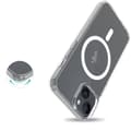 Miniatyrbild 4 av 5: Mobique Magnetic Hybrid Case Samsung Galaxy S24 FE Clear