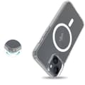 Miniatyrbild 4 av 5: Mobique Magnetic Hybrid Case Samsung Galaxy S24 FE Clear