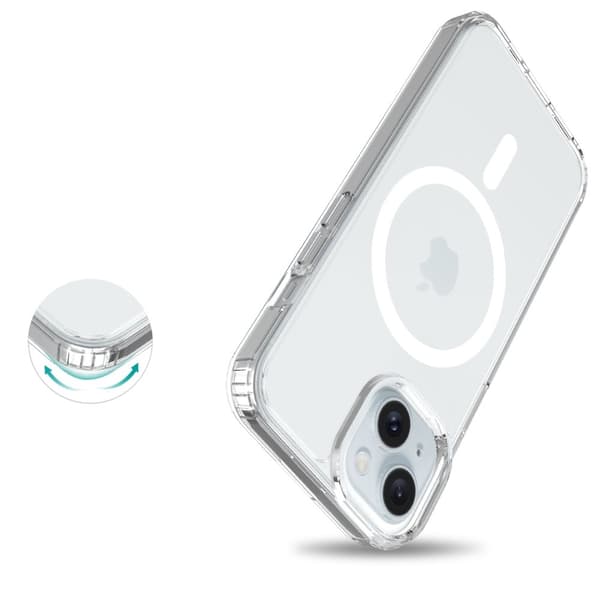 Mobique Magnetic Hybrid Case Samsung Galaxy S24 FE Clear