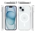 Miniatyrbild 5 av 5: Mobique Magnetic Hybrid Case Samsung Galaxy S24 FE Clear