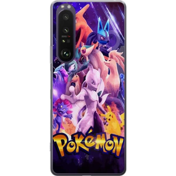 Sony Xperia 1 III Genomskinligt Skal Pokemon