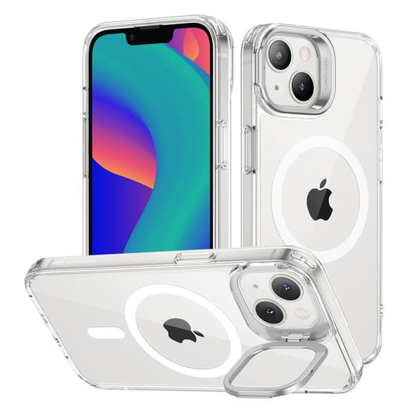 ESR Classic Kickstand-deksel med HaloLock for iPhone 14 Plus (gjennomsiktig)
