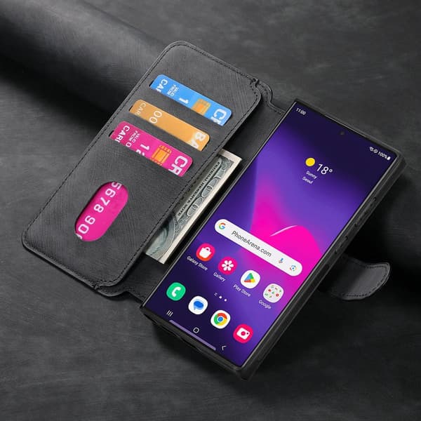 INF Magnetveske til Samsung - Svart Samsung Galaxy S8 Plus