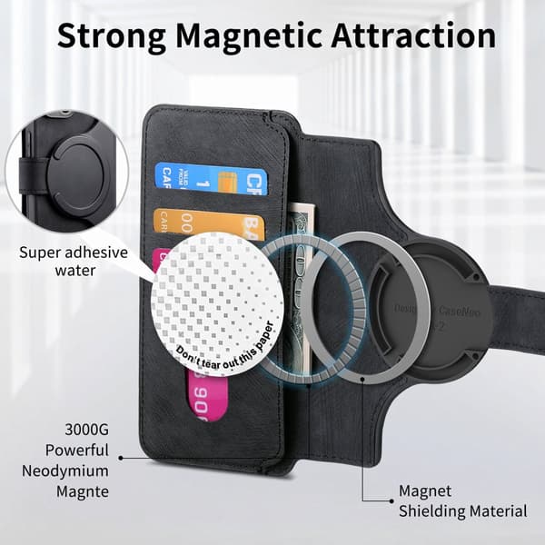 INF Magnetfodral till Samsung - Svart Samsung Galaxy S8 Plus